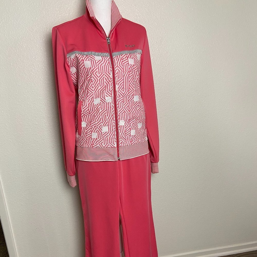 Vintage Rapido Tracksuit Relax  Athletic Pants  Wide Leg Jacket  Sz M
